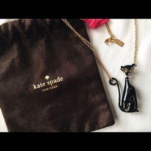 Kate Spade Jazz Things Up Cat Necklace